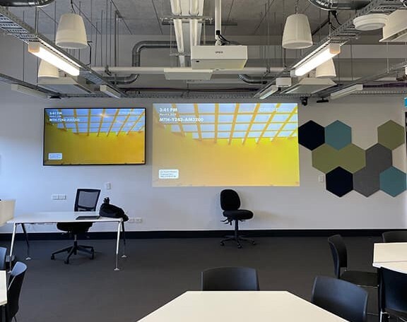 Federation University Epson projector