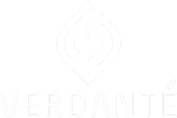 Verdante white logo Verdante white logo